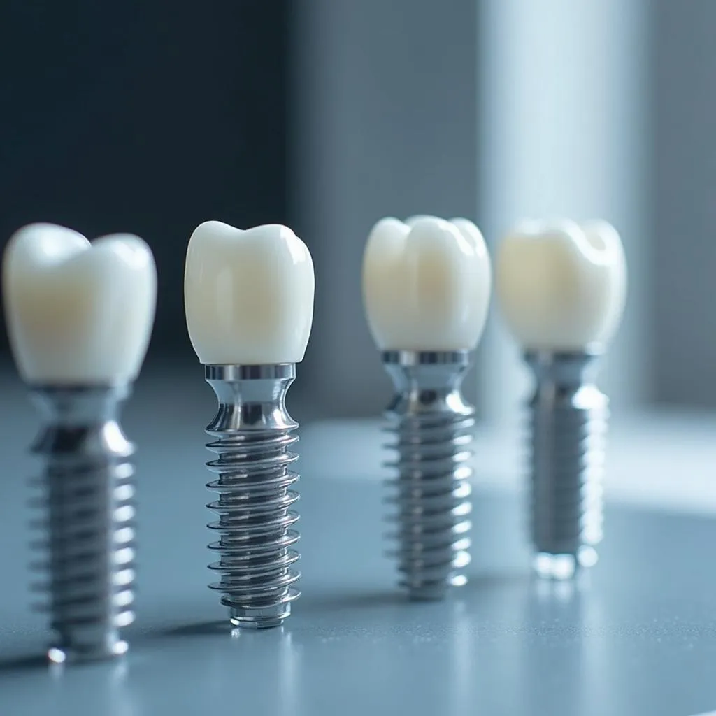 3D-printed dental implants made through advanced technology