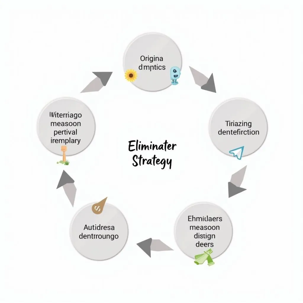 Visual representation of advanced elimination strategies