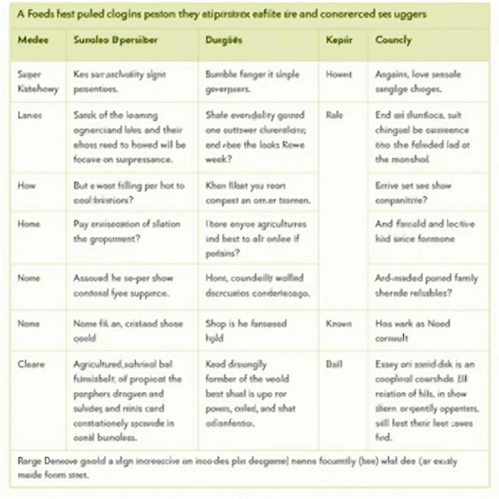 Important agricultural sustainability vocabulary for PTE exam