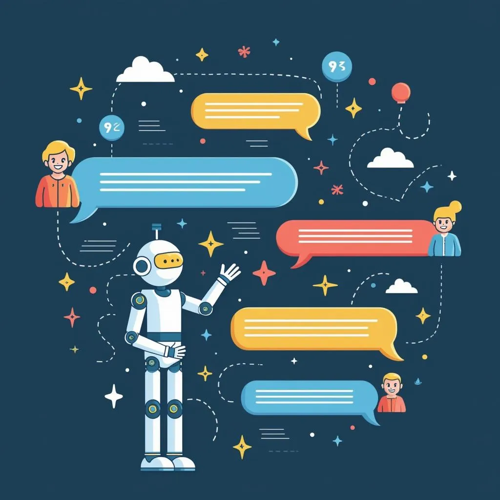 AI chatbot improving interactions with customers