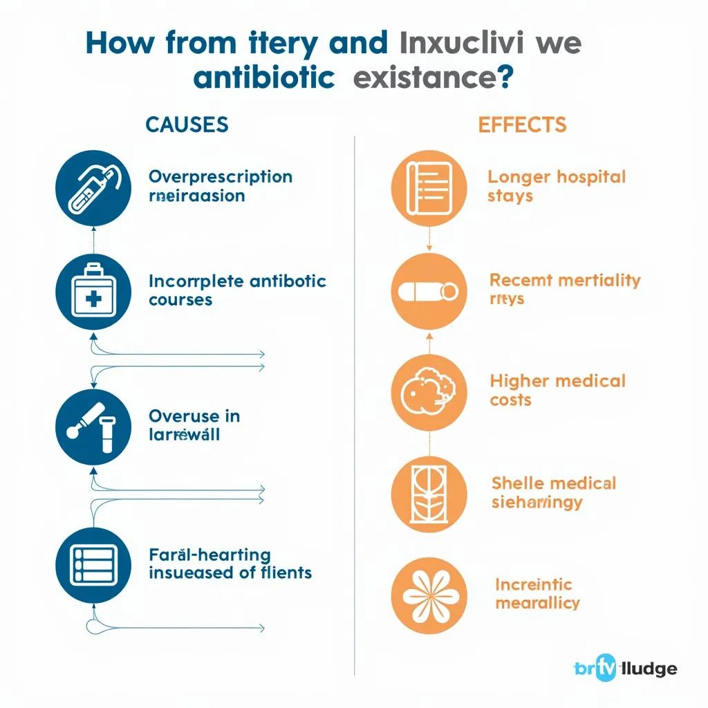 Causes and effects of antibiotic resistance