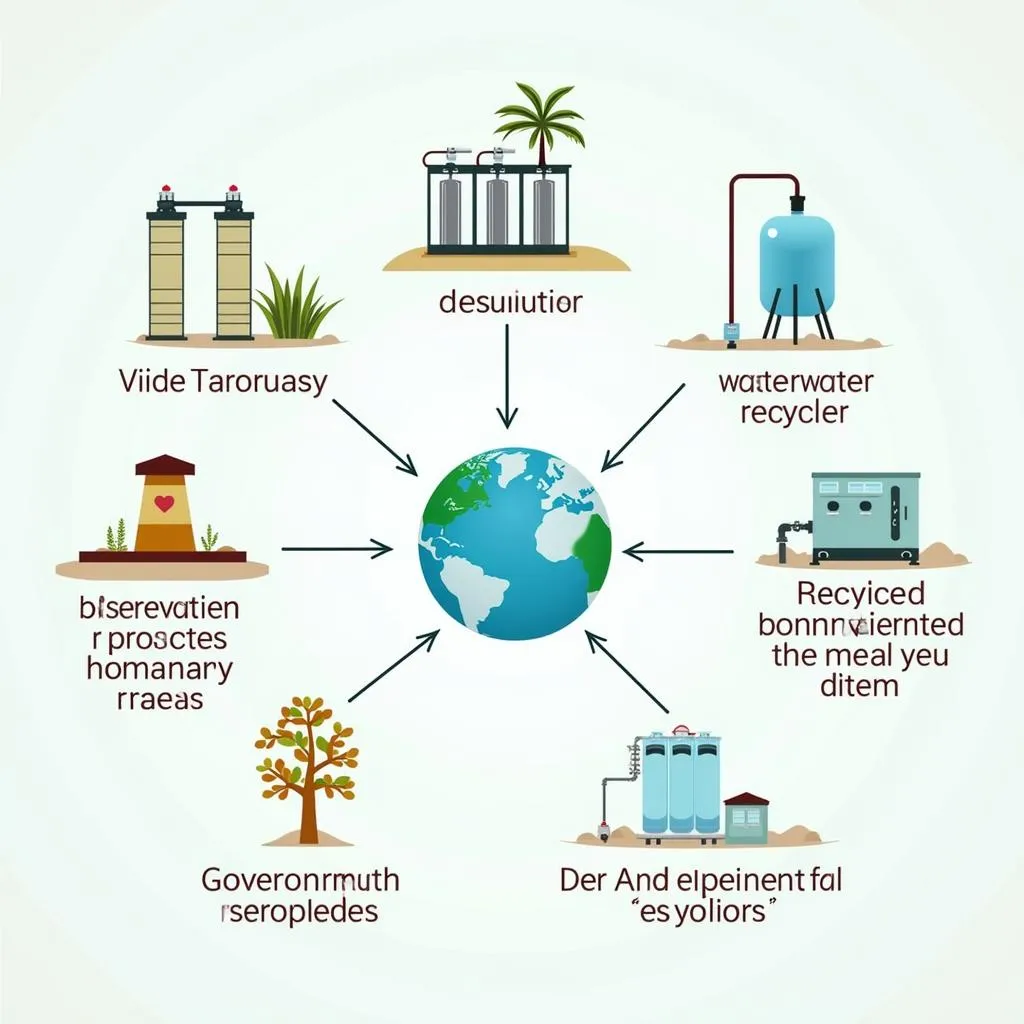 Innovative water solutions in arid regions for urban and agriculture