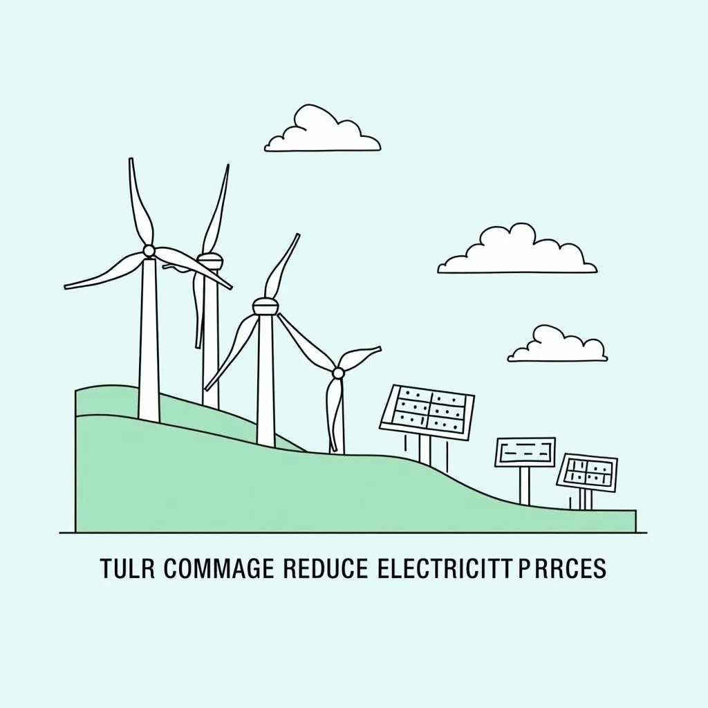 Simplistic understanding of renewable energy's impact