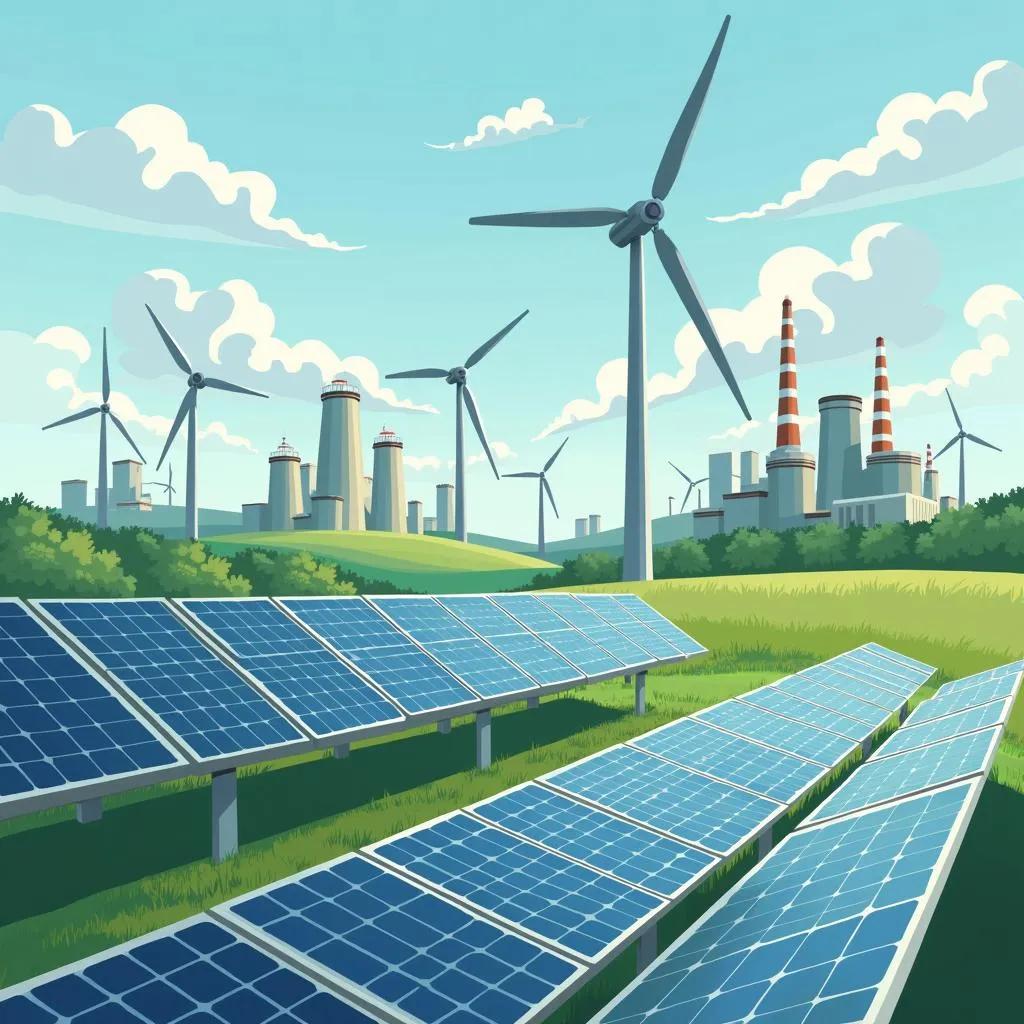 Clean energy in industrial growth with governmental incentives