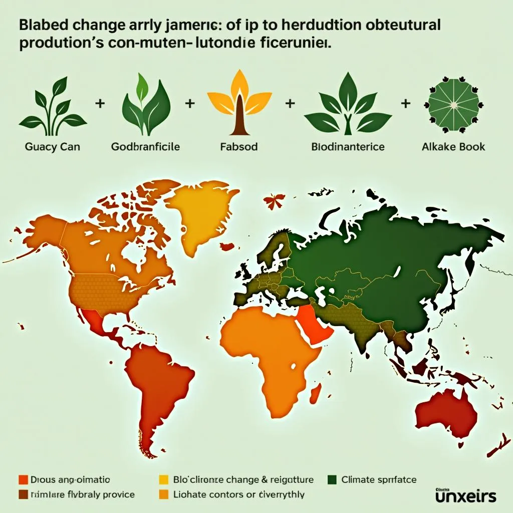 The impact of climate change and biodiversity loss on agriculture