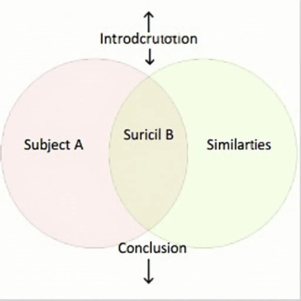 Compare and Contrast essay outline method