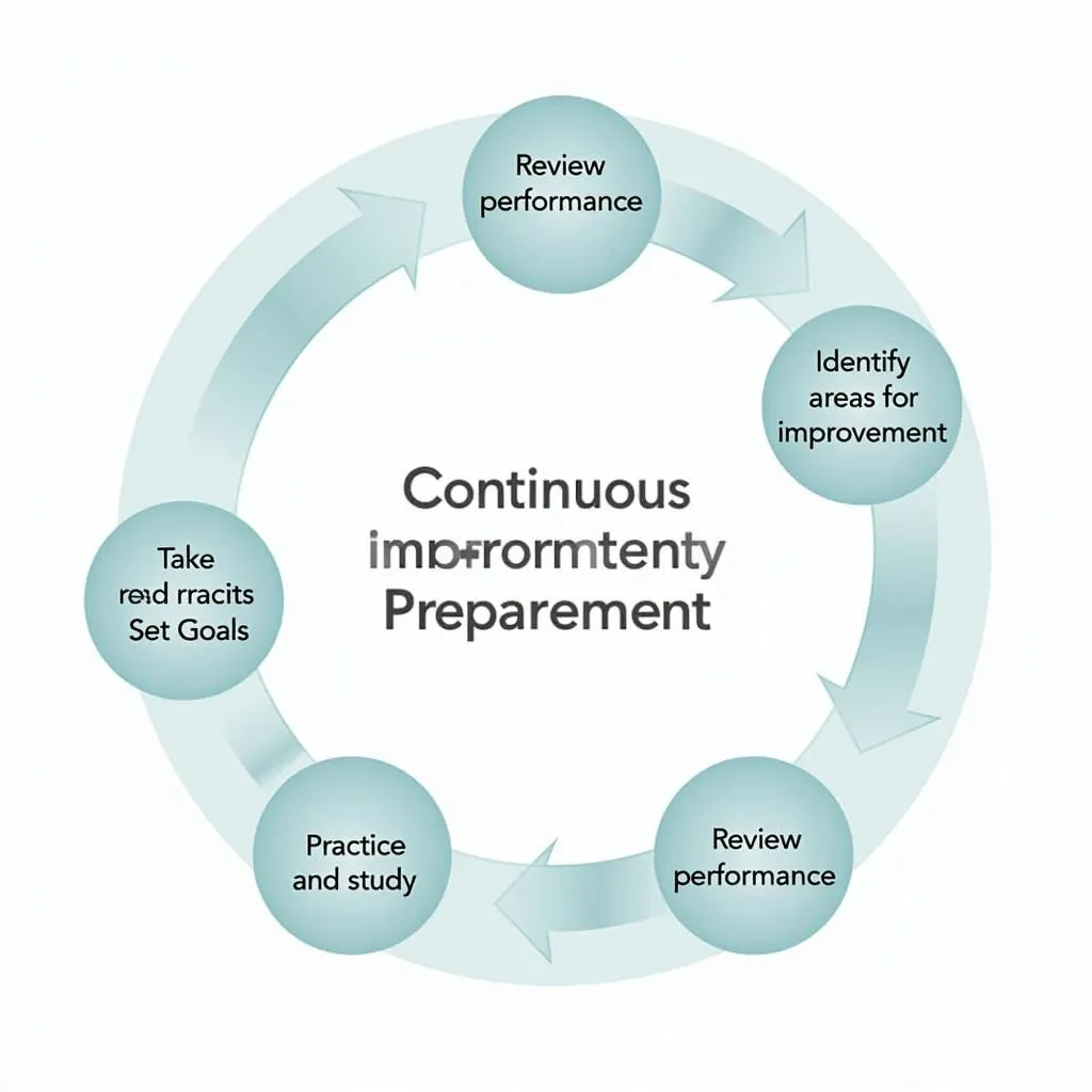 Continuous Improvement Cycle for PTE Preparation