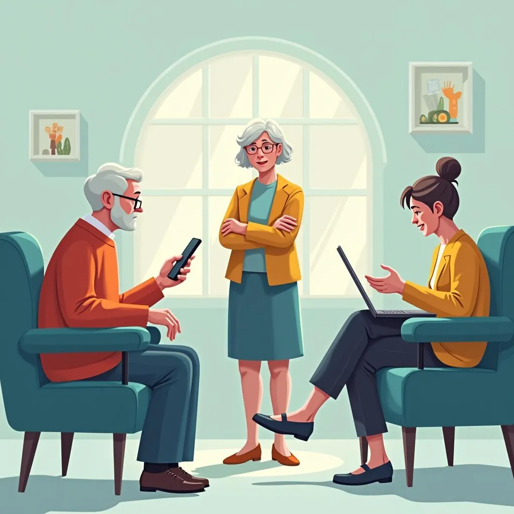 Elderly being marginalized due to lack of digital skills