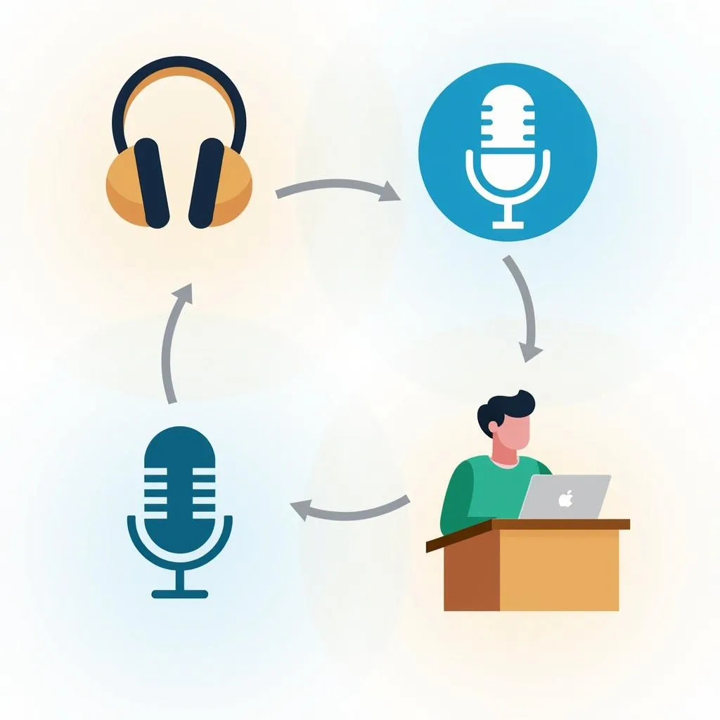 Diverse audio resources for PTE practice