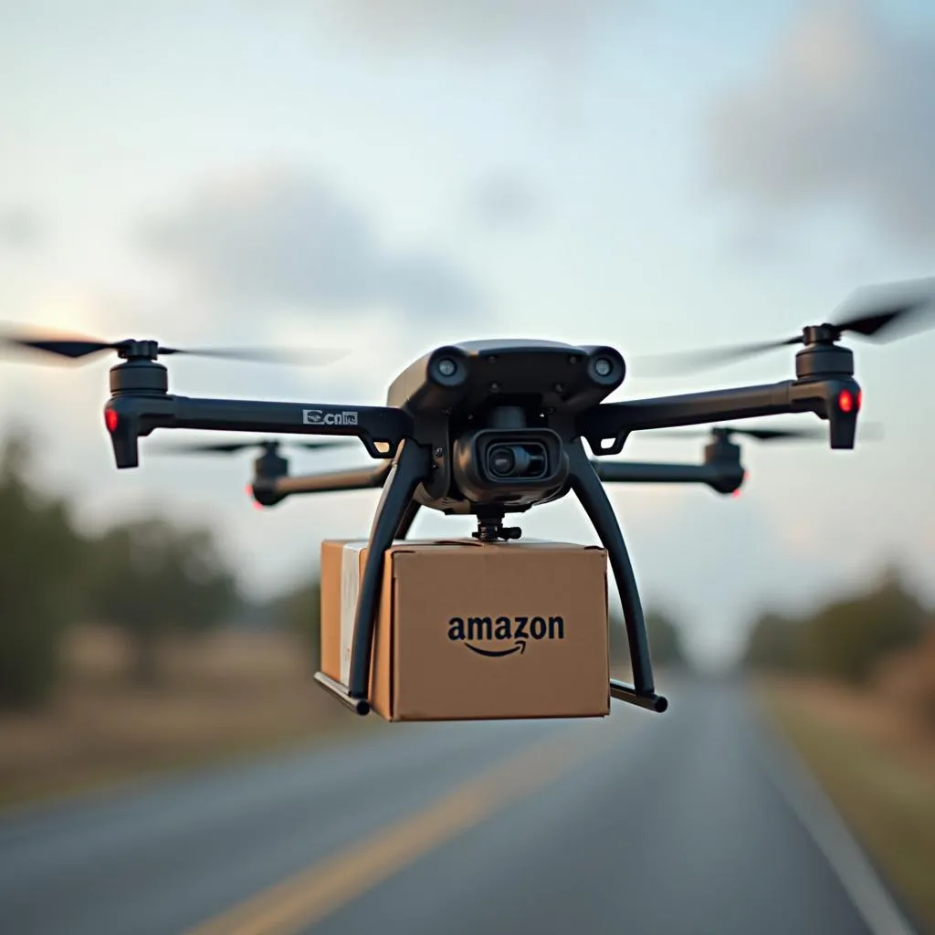 Drone delivery preparing for last-mile and big packages