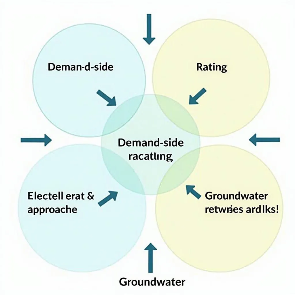 Water resource management strategies in dry regions