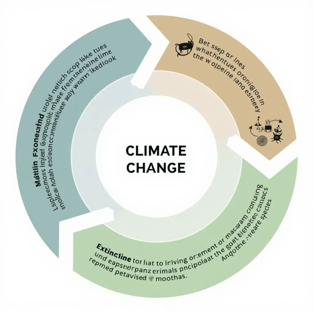 Ecosystem responses to climate change diagram