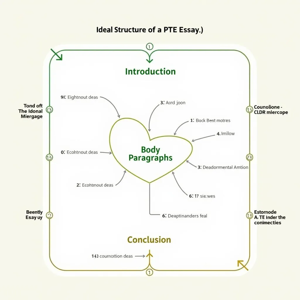 PTE essay writing structure