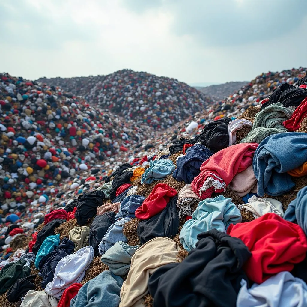 Fast fashion's contribution to textile waste