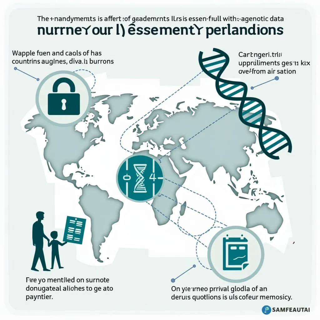 Genetic data privacy and ethical dilemmas