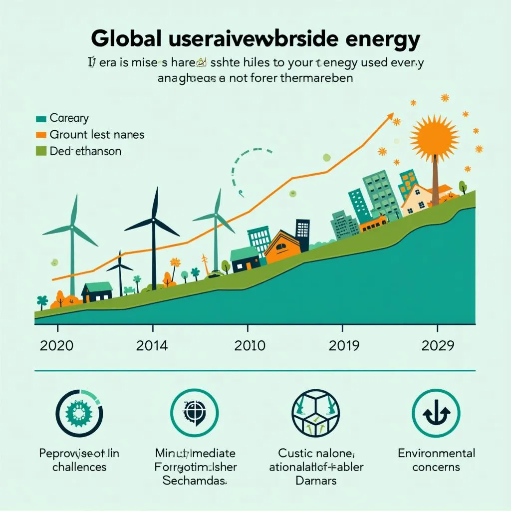 Global renewable energy adoption and key challenges