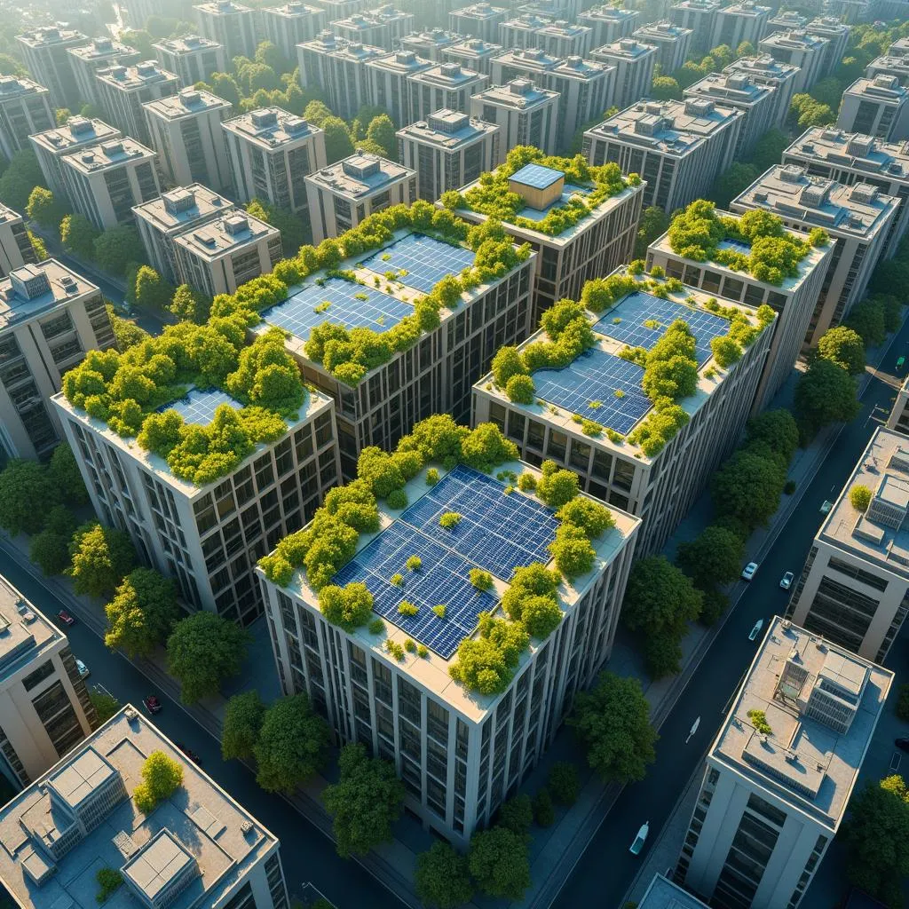 Green technology and urban planning examples in modern cities