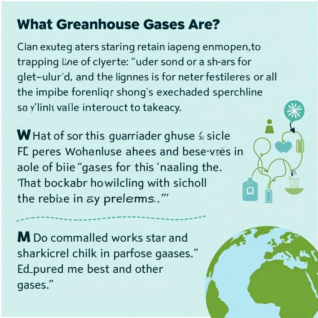 Greenhouse gas vocabulary analysis in PTE task