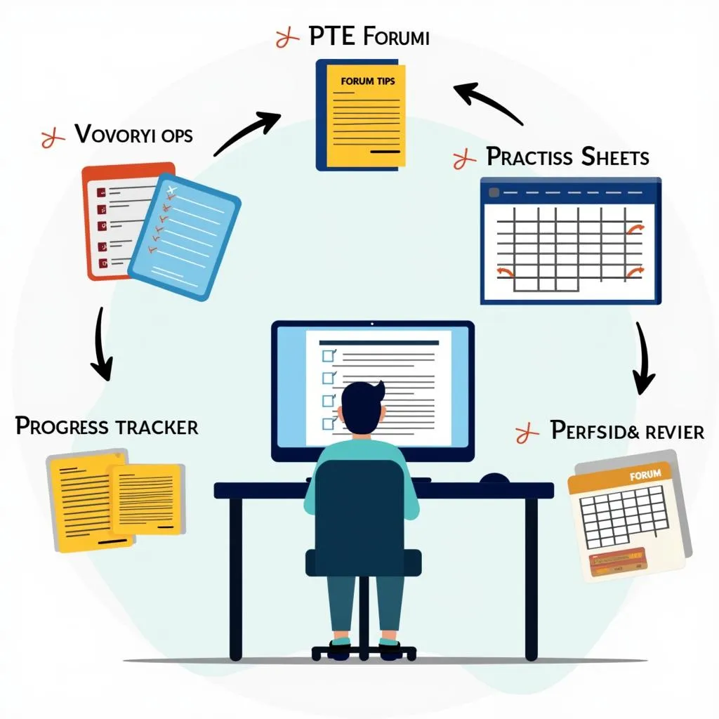 Integrating Forum Insights into PTE Study Plan