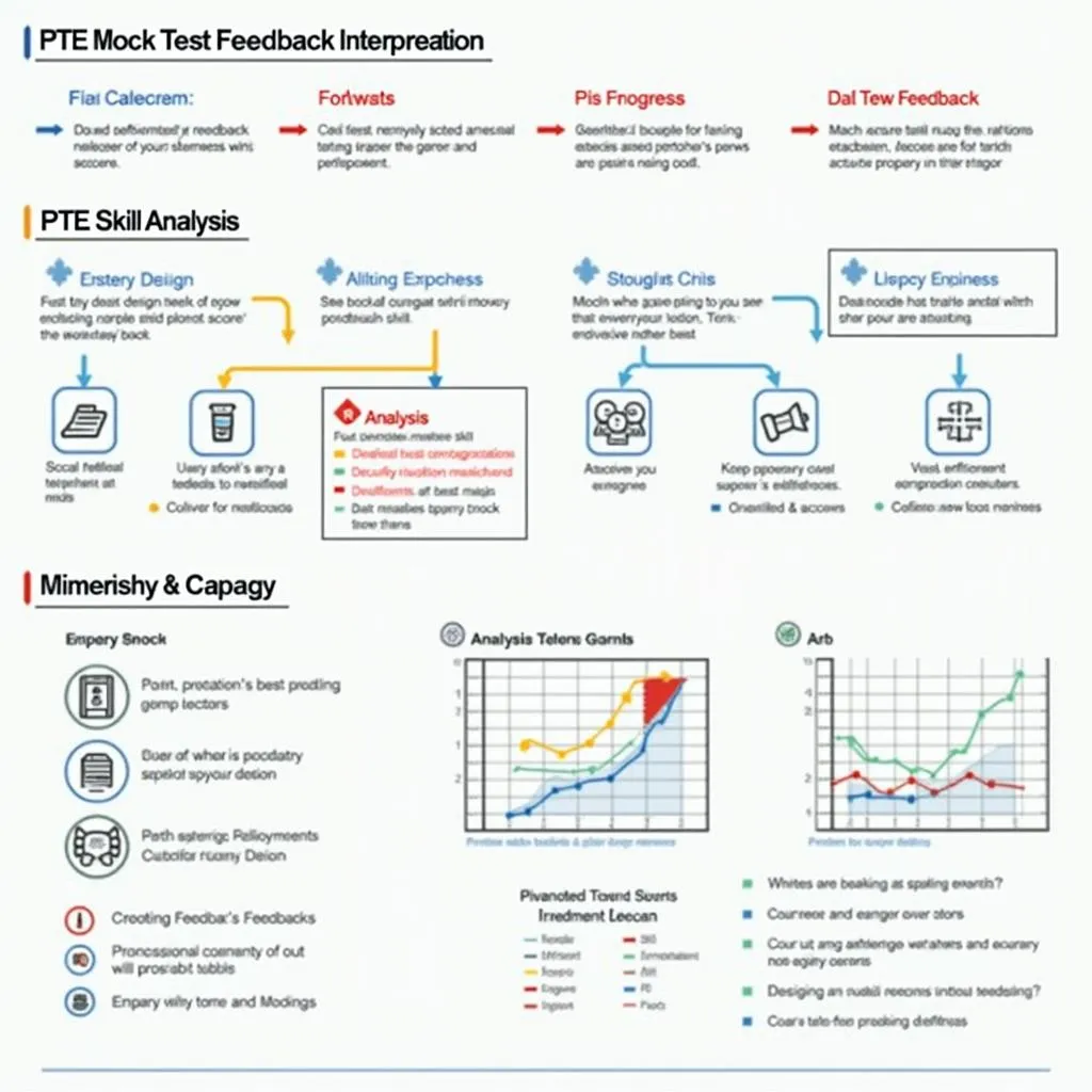 Interpreting PTE mock test feedback chart