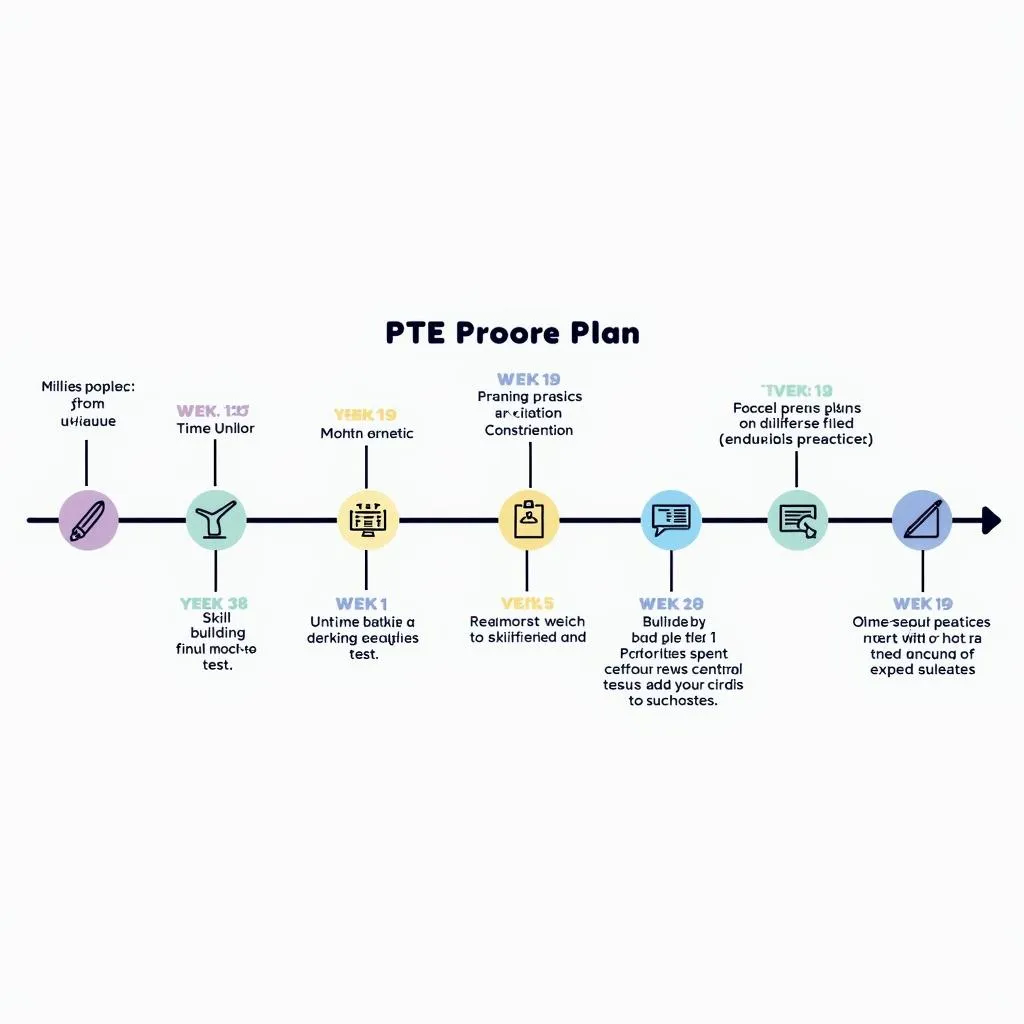 3-Month PTE Preparation Timeline with Focus on Timing Strategies