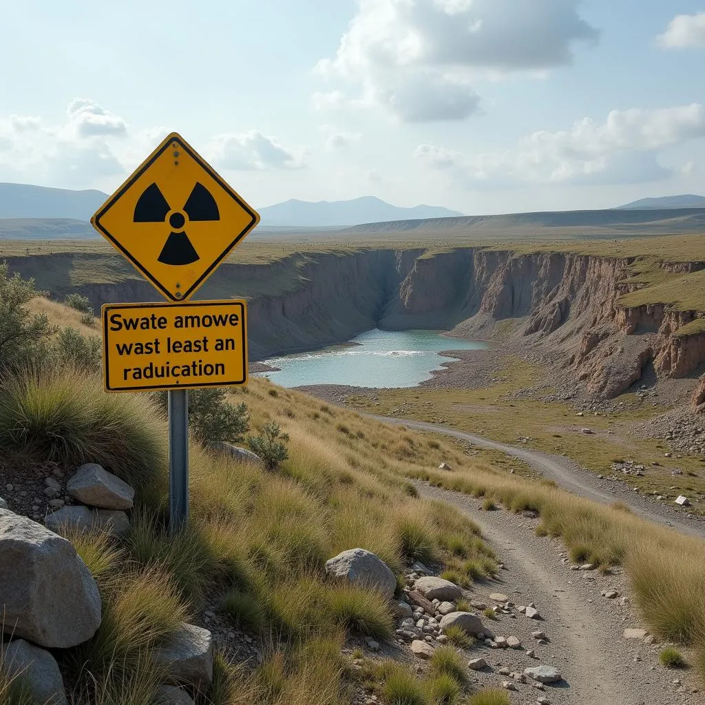 Safe and adequate storage sites for nuclear waste