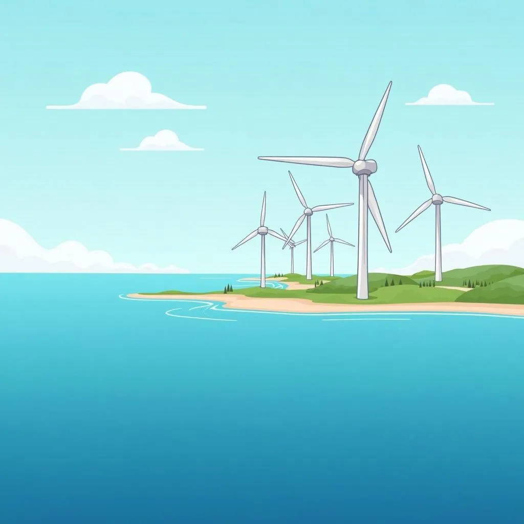 Key advantages of offshore wind farms