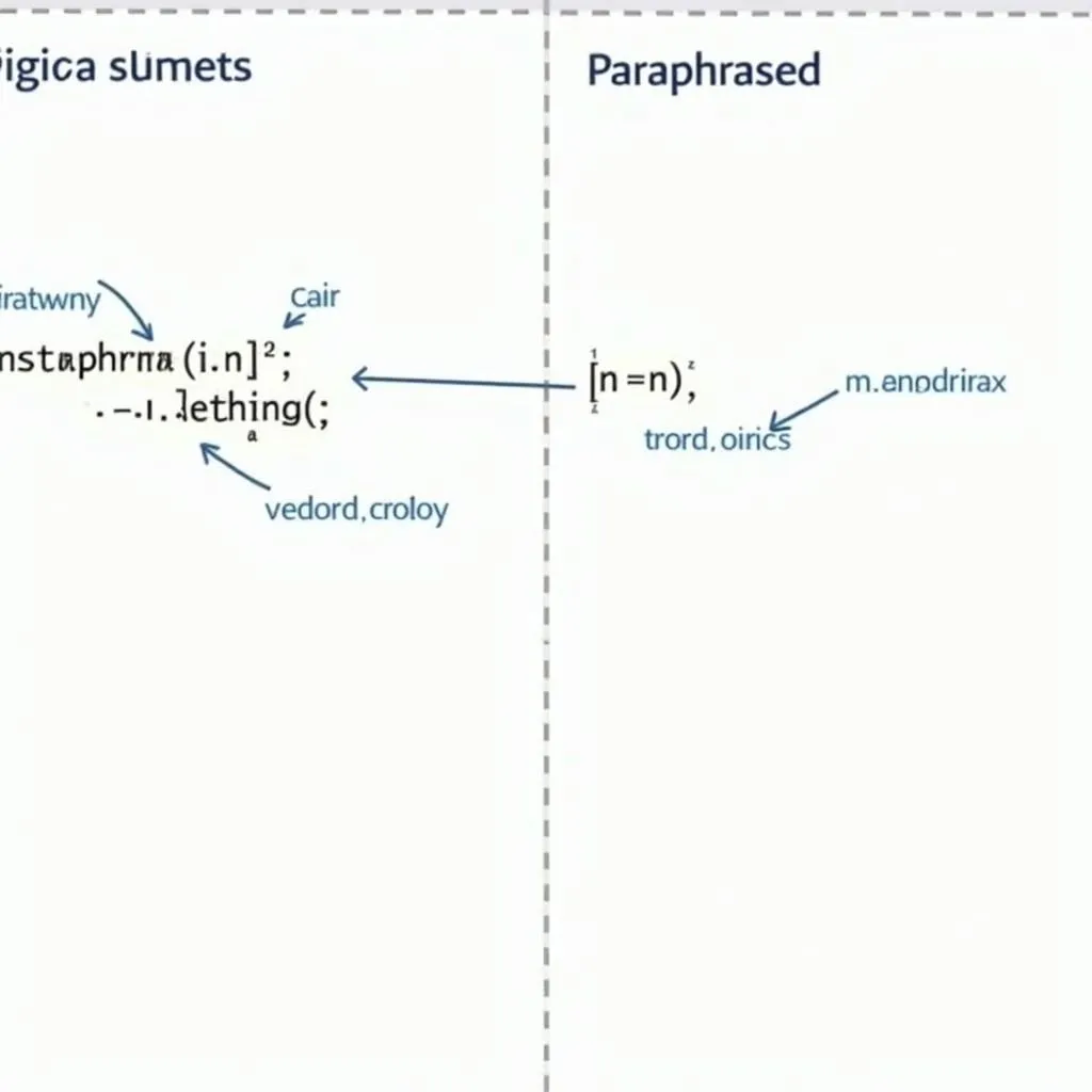 Paraphrasing techniques for PTE writing