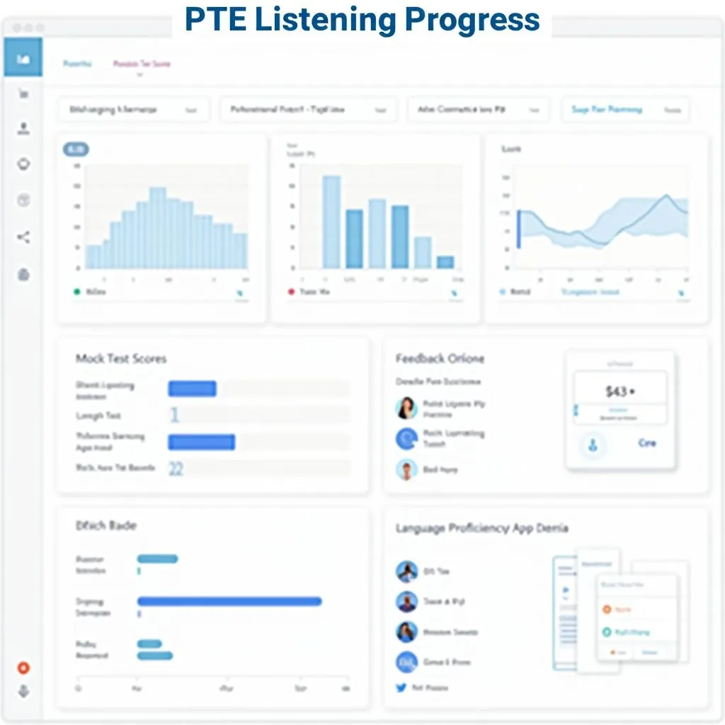 Monitoring progress in PTE listening skills