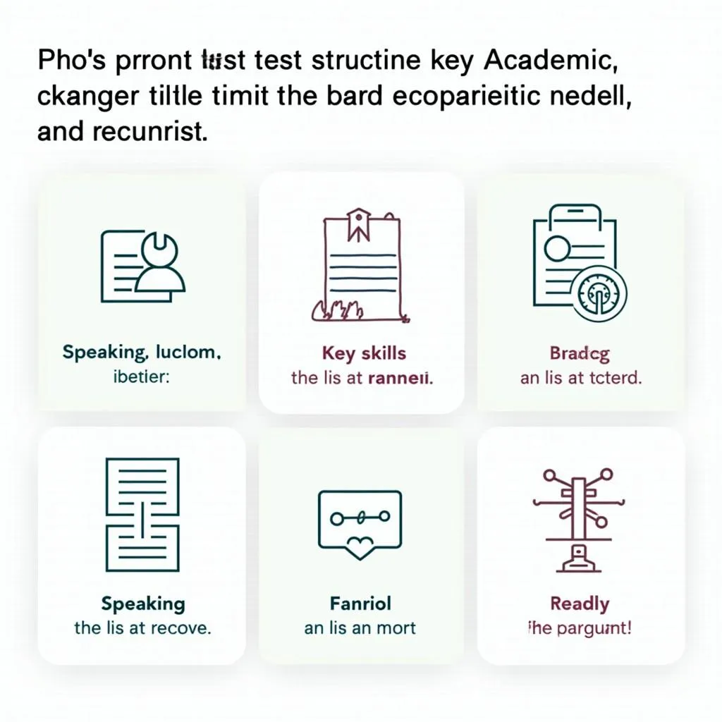 PTE Academic Test Structure Overview