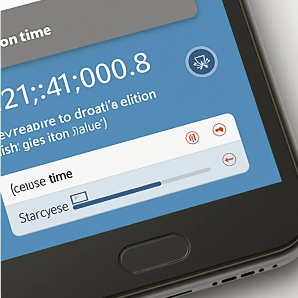 PTE App Timer Function