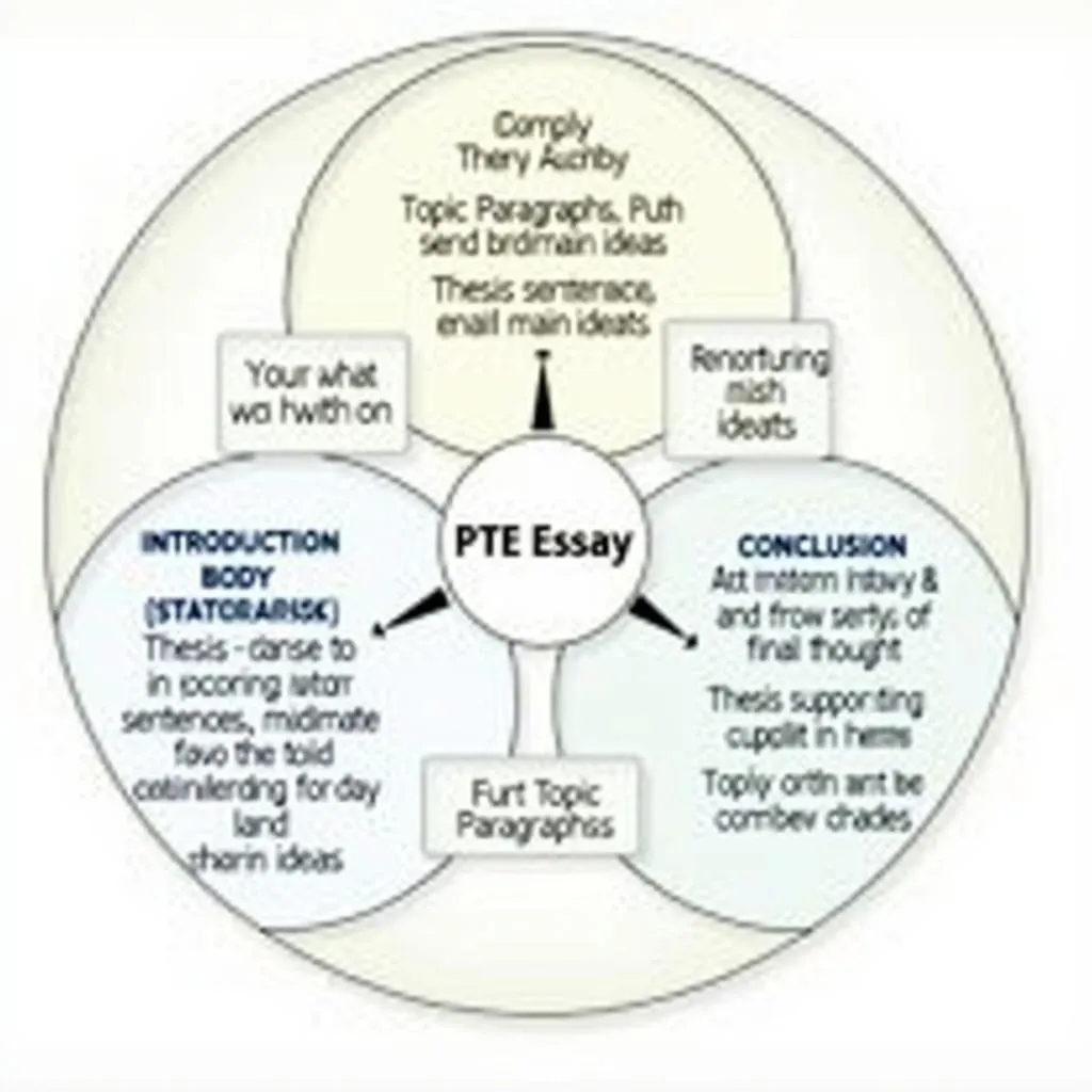 PTE Essay Structure Diagram