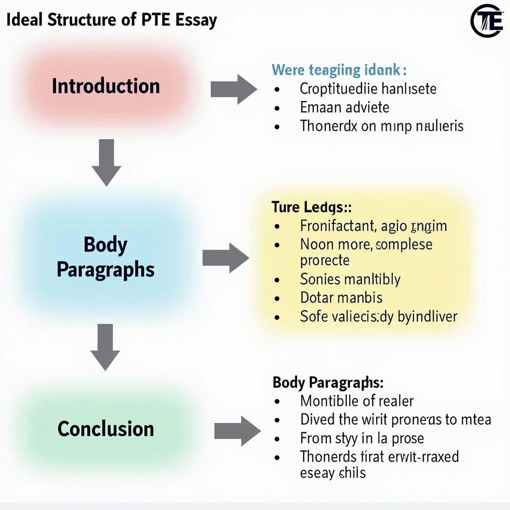 PTE Essay Structure Diagram