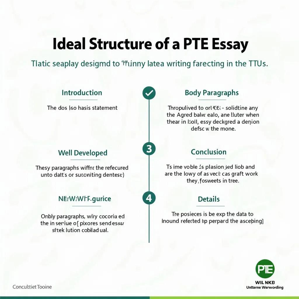 PTE Essay Structure Example