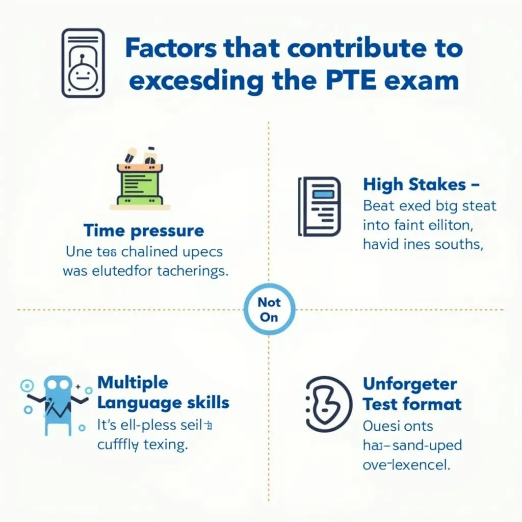 Factors contributing to PTE exam stress