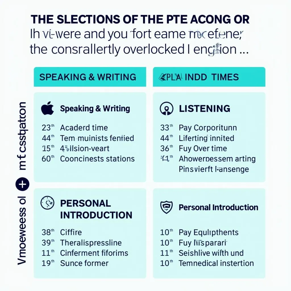 PTE Academic Exam Structure Overview