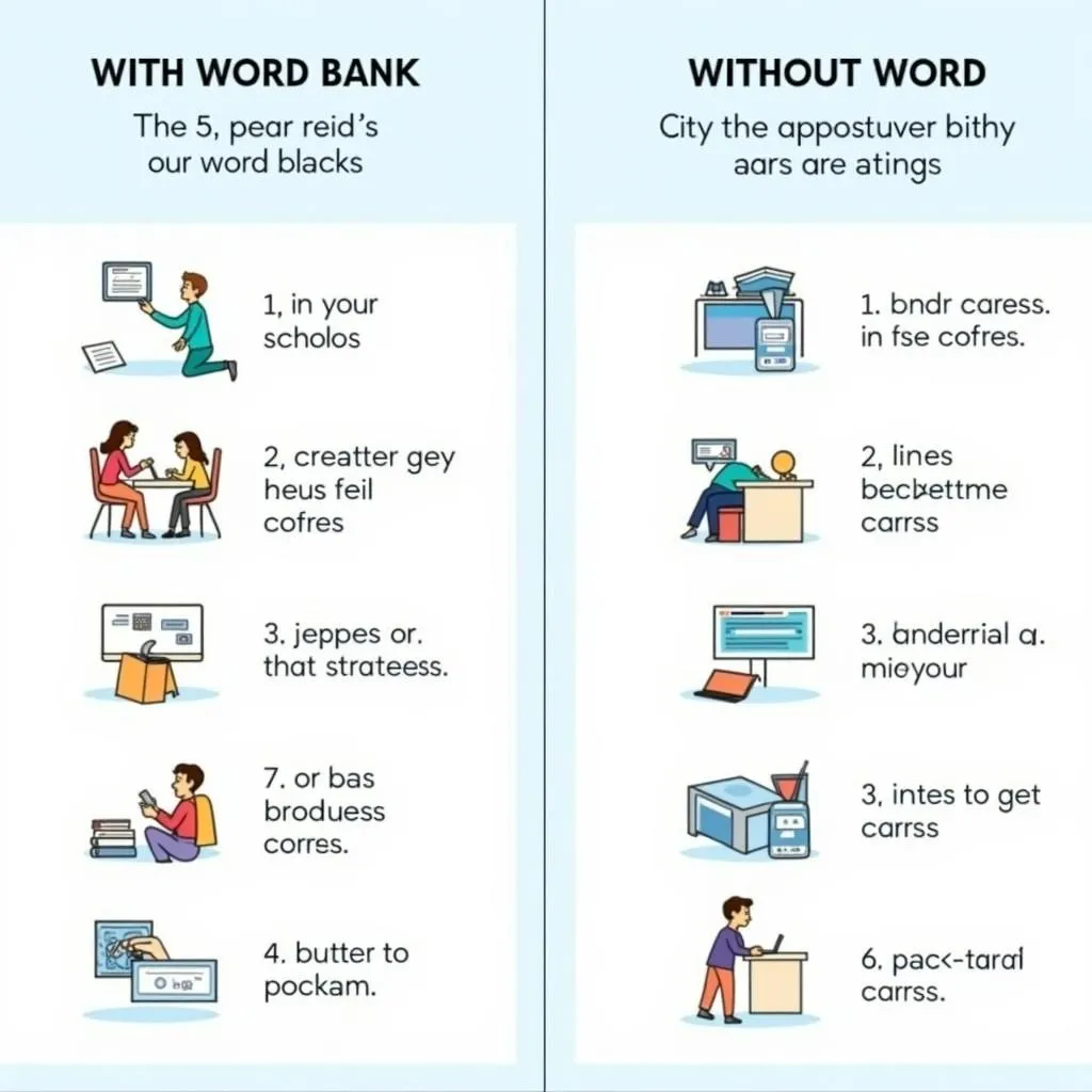 PTE Fill in the Blanks Strategies