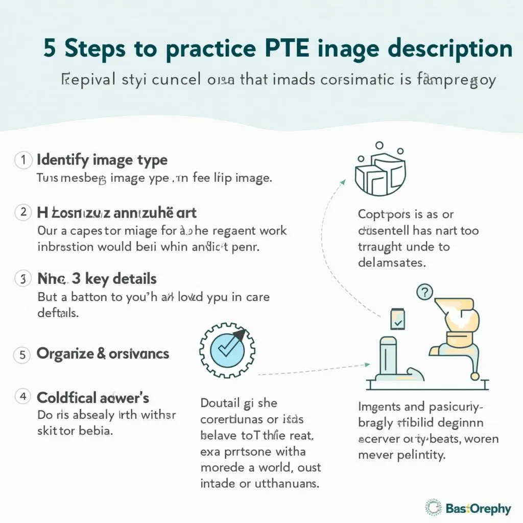 PTE Image Description Practice Steps