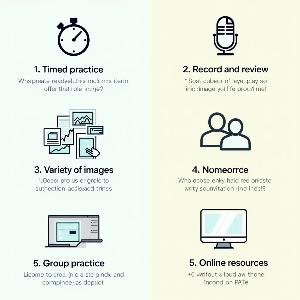 Effective PTE Image Description Practice Techniques