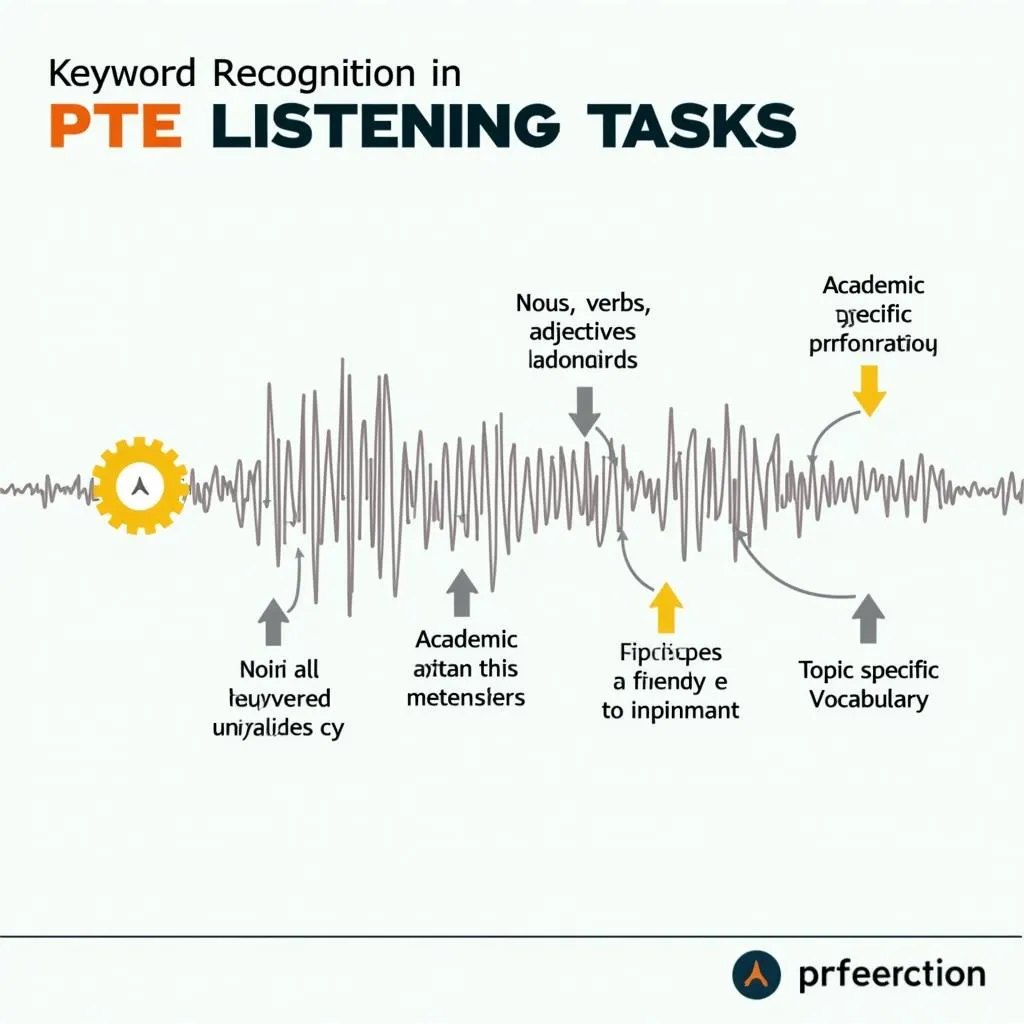 PTE Keyword Recognition in Listening