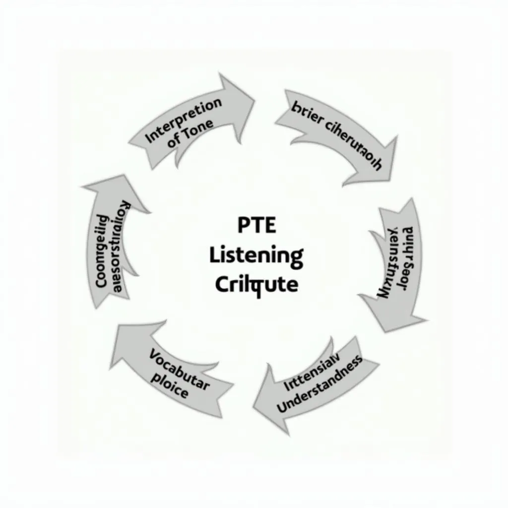 PTE Listening assessment components