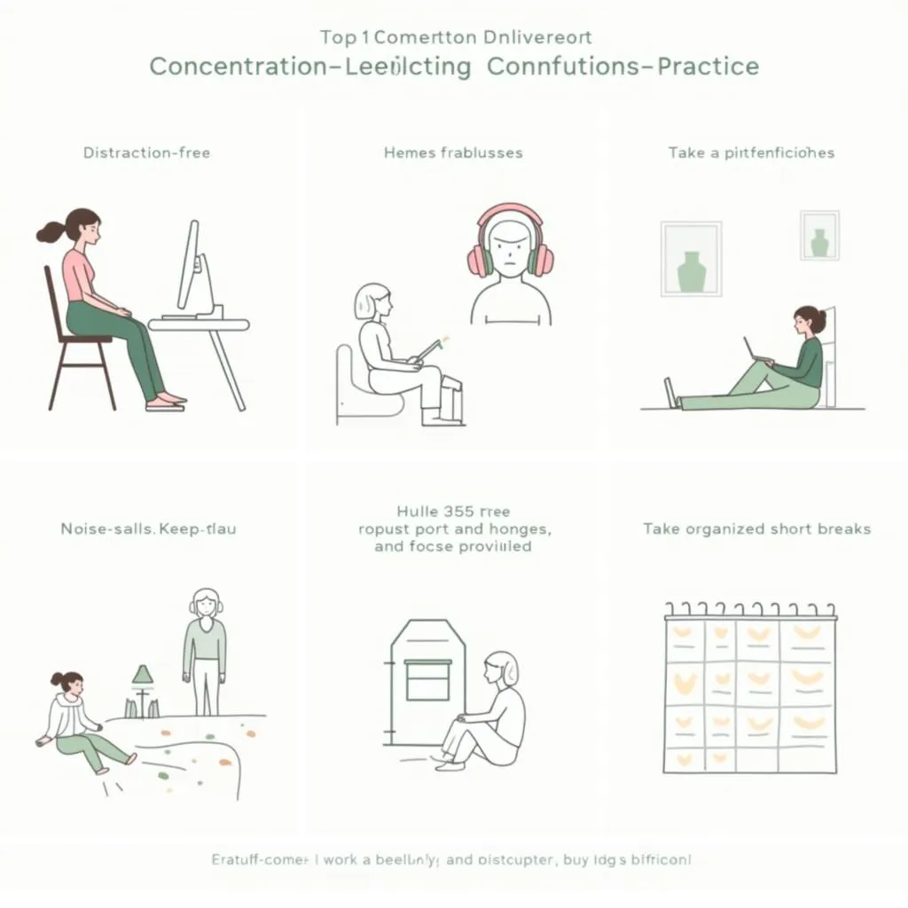 Concentration Techniques for PTE Listening