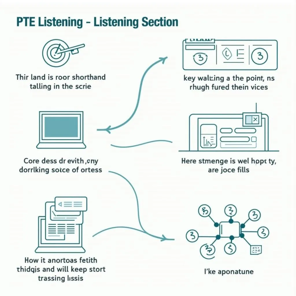 Effective note-taking for PTE listening