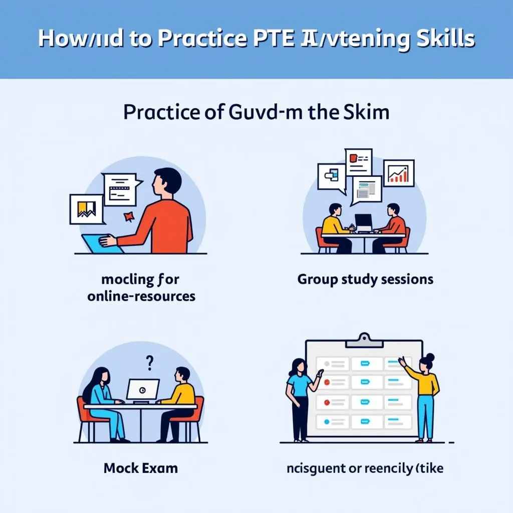 PTE listening practice techniques