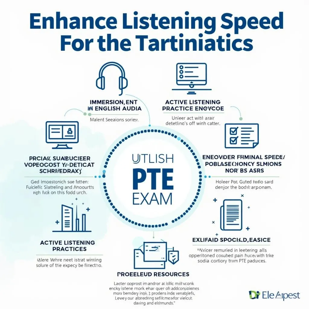 Effective techniques for improving PTE listening speed