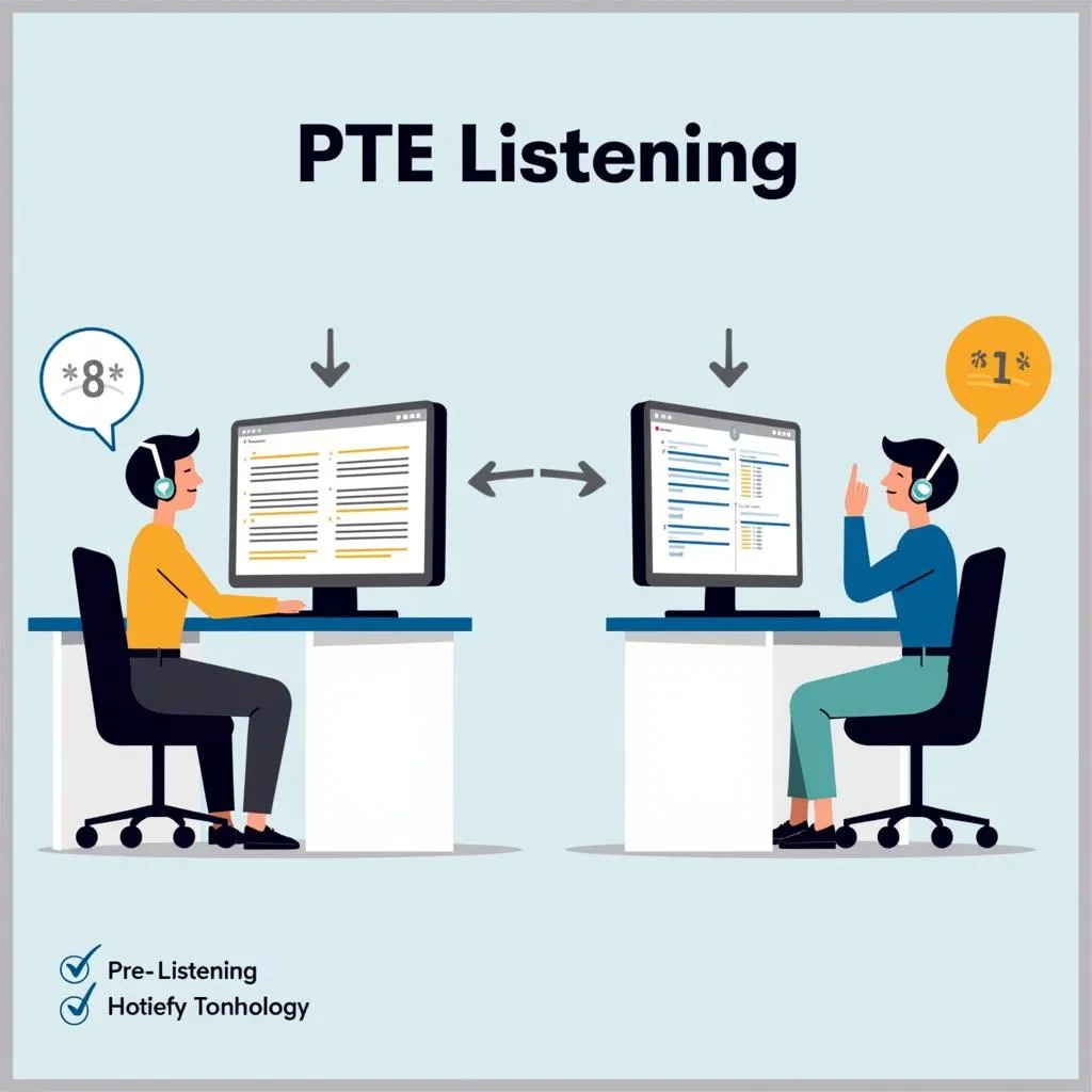 PTE Listening Pre-listening Routine for Stress Management