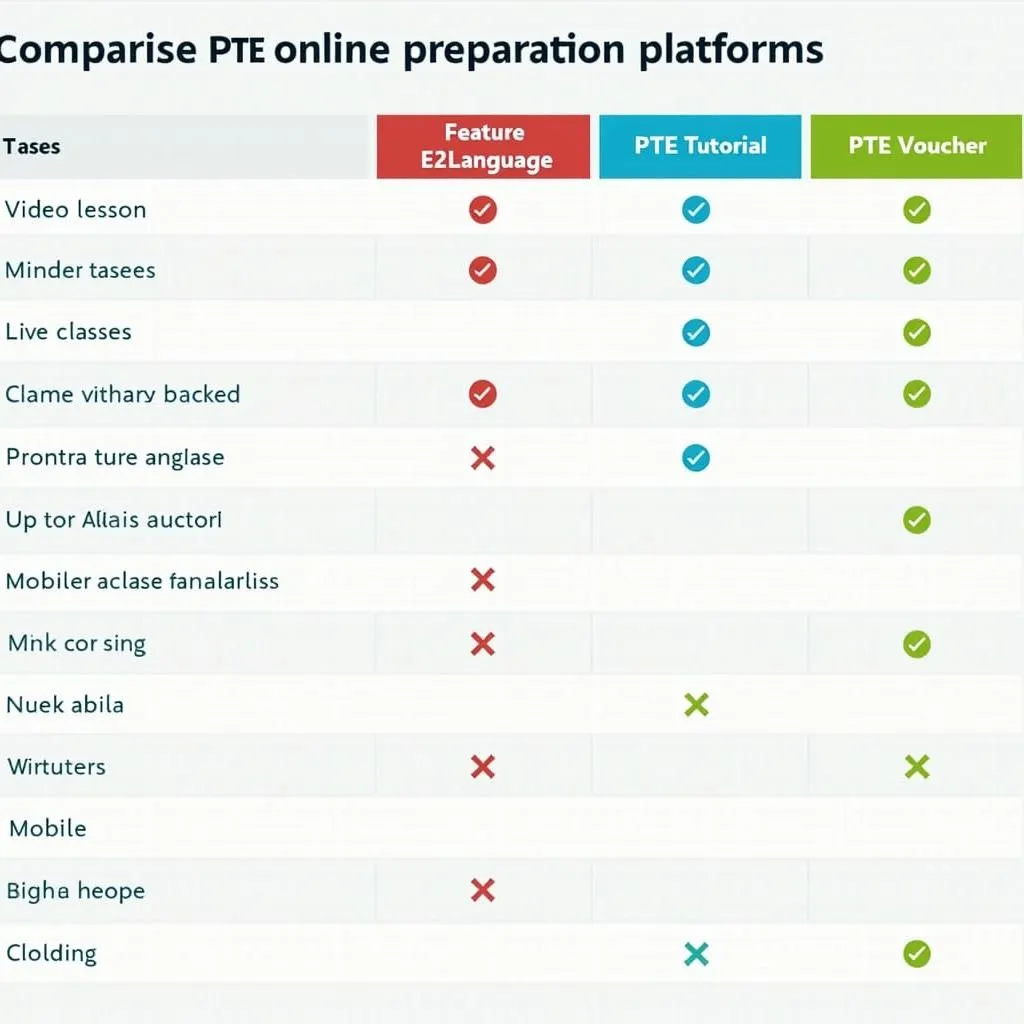 Comparison of Top PTE Online Preparation Platforms