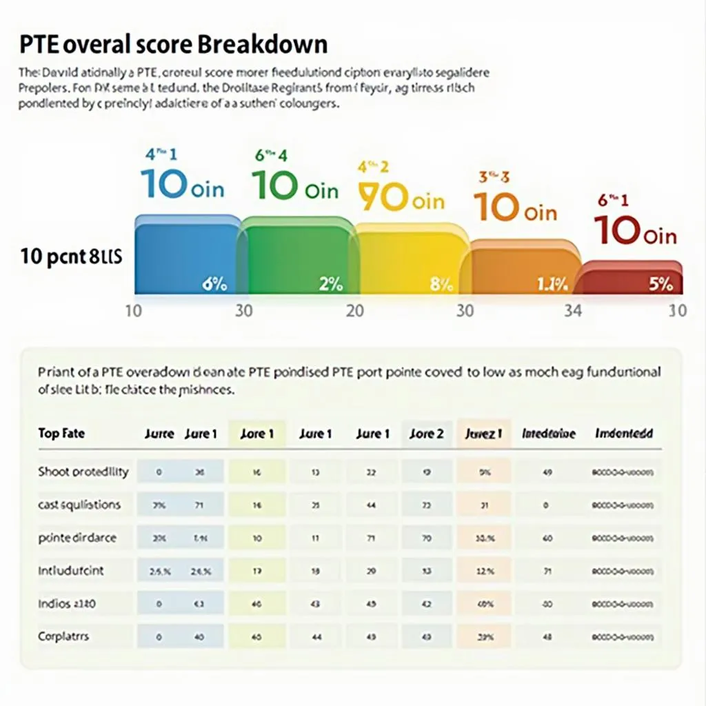 PTE Overall Score Breakdown