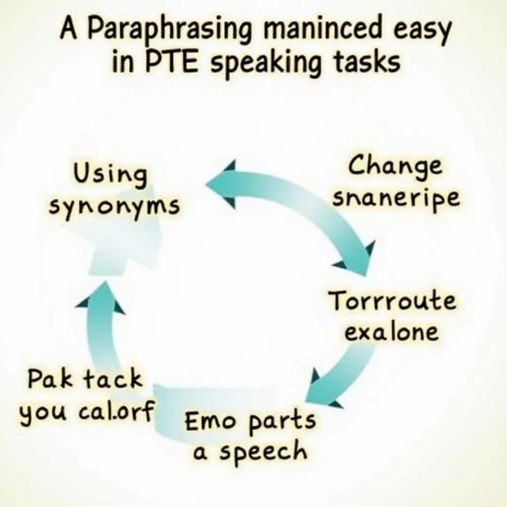 Effective Paraphrasing Techniques for PTE