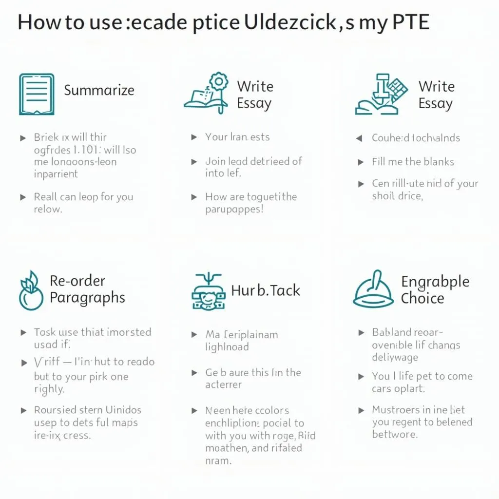 PTE practice tasks using academic journals